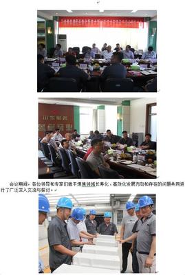 魯耐窯業干熄焦斜道區長壽化新技術新材料技術交流及產品應用推廣會